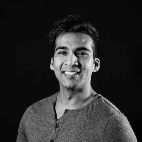 Testimonial from Aabesh De on Reverb project success Photo of Aabesh De from Reverb sharing his experience working with EvinceDev on an music gear marketplace development project